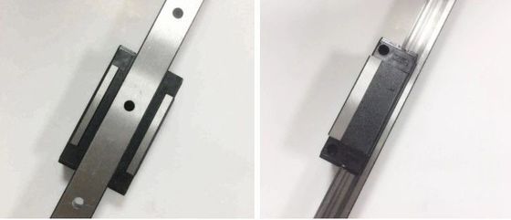 移動モード CNCパーツ Mgn9 800mm タイヤクレーン構造用のミニチュア線形レールスライド